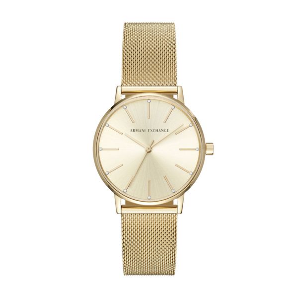 Armani Exchange Lola Gold Stainless Steel Watch - AX5536