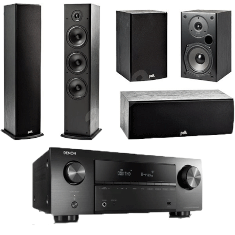 Denon Avr X550bt Polk Audio T Series System Buy Online In