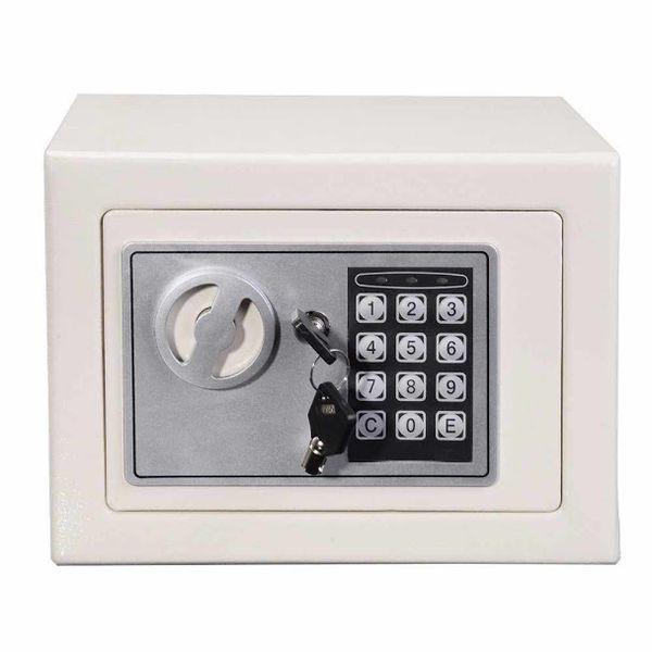 Electronic Safe Box Digital Security Keypad Lock - black