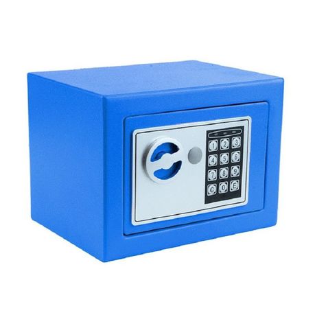 Electronic Safe Box Digital Security Keypad Lock - blue Image