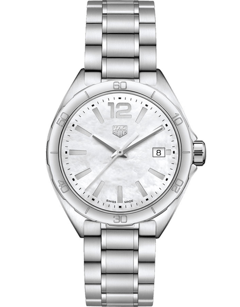 Tag Heuer Formula 1 Quartz White Mother Of Pearl Dial Women's Watch