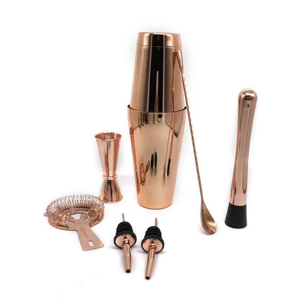 Gift Tribe Cocktail shaker 8 Pieces 800ml Boston Cocktail Kit