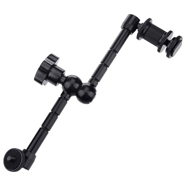 11 inch Articulating Magic Arm for HDMI Monitor LED Lights Camera
