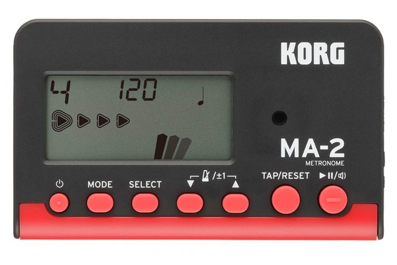 Korg MA2 Black Red Metronome