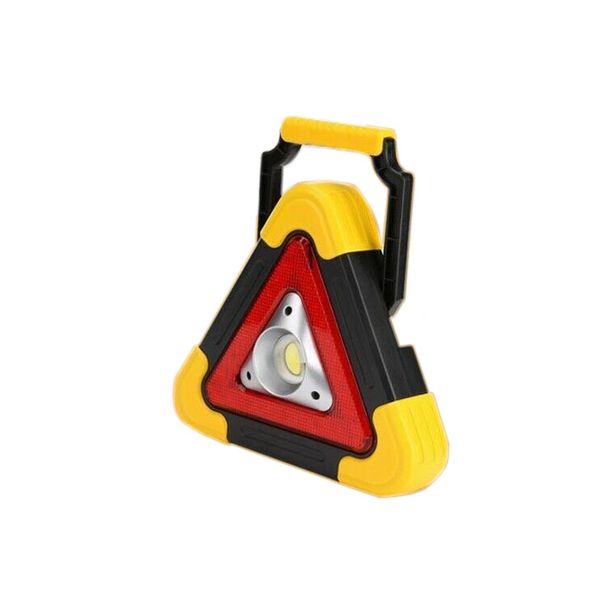 Multi-Function Solar Charging LED Work Triple-cornered Emergency light