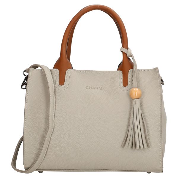 Charm London Covent Garden Ladies Hand Bag - Light Grey 17437