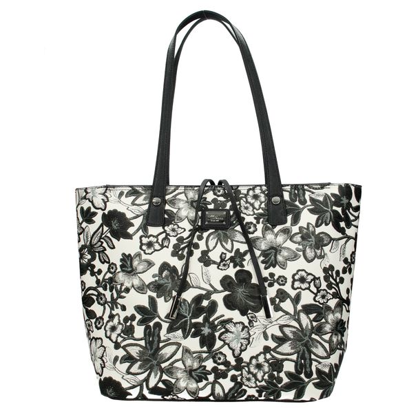 David Jones Paris Ladies Shopper/Tote Bag - Black &amp; Grey