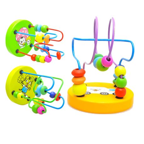 Three First Bead Mazes