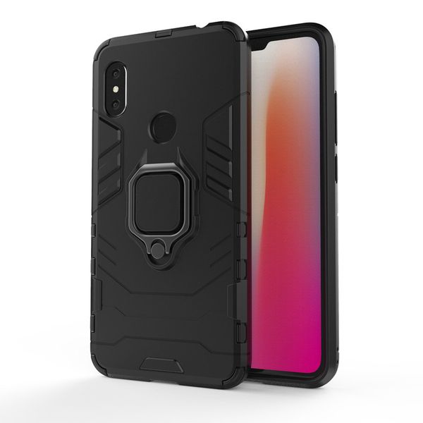 Kickstand Ring Stand Armor Compatiable With Xiaomi Redmi Note 6 Pro Navy