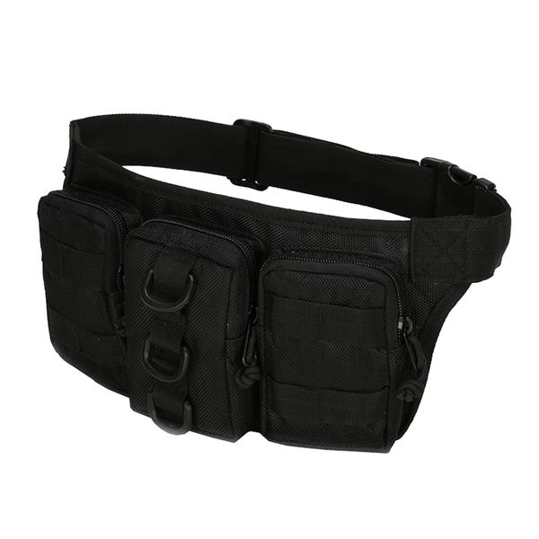 Tactical Triplet Belt Pouch - Black