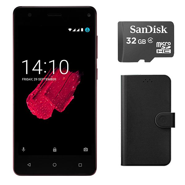 Prestigio 5" / inch 3G Dual SIM 4000mAh Battery Smartphone Bundle