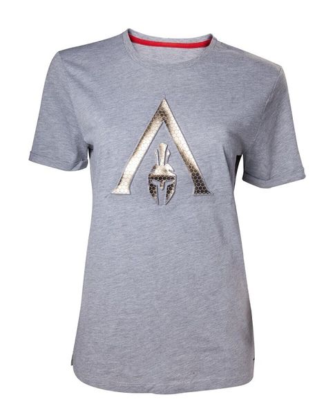 Assassins Creed Odyssey- Logo Womens Tee Grey