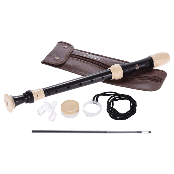 QI Mei Alto Recorder With Leather Bag