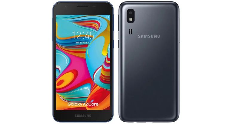 Samsung Galaxy A2 Core 8GB Single Sim - Dark Grey