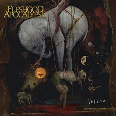 Fleshgod Apocalypse - Veleno (gold/black Splatter) (Vinyl)