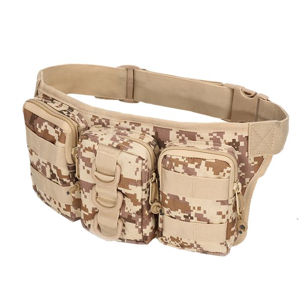 Tactical Triplet Belt Pouch - Desert Digital