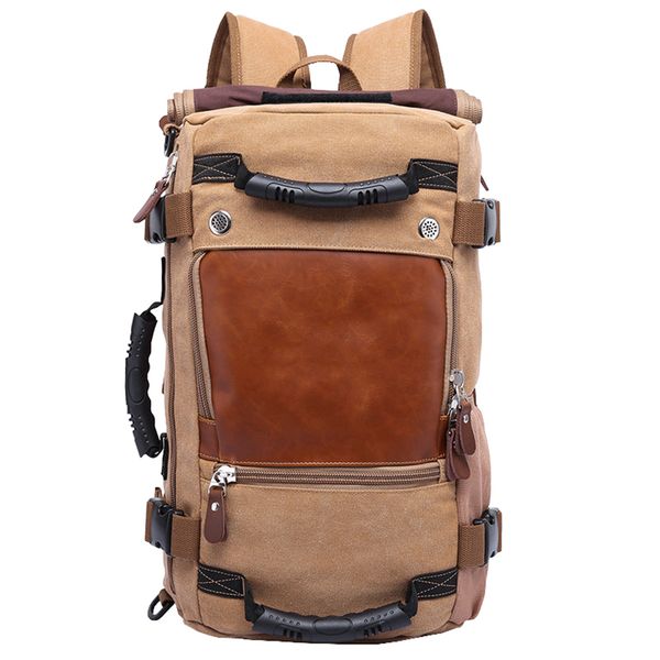 Multifunction Large Capacity Canvas Backpack