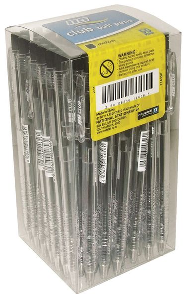 NS Club Retractable Ball Pen - Black ink