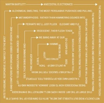 Martin Bartlett - Anecdotal Electronics: Live Experiment (Vinyl)