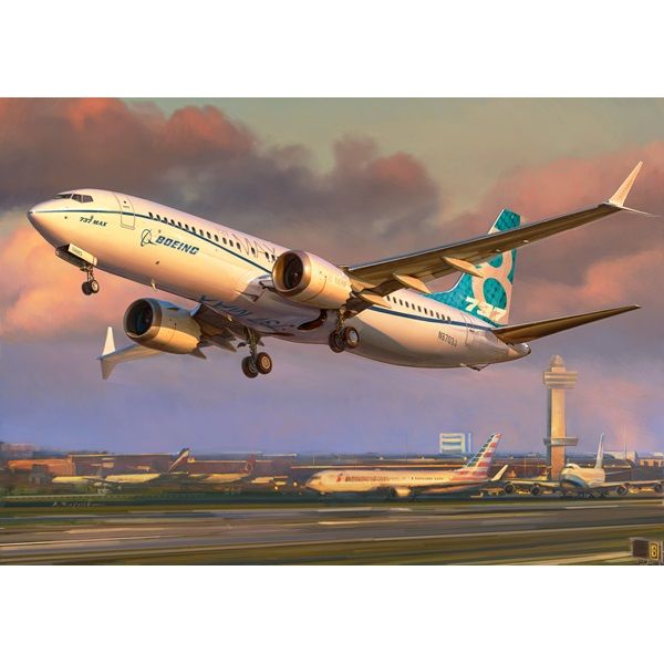 Zvezda - 1/144 Boeing 737 Max 8