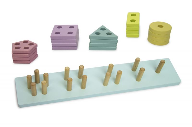 Jeronimo Wooden Puzzle Stacker