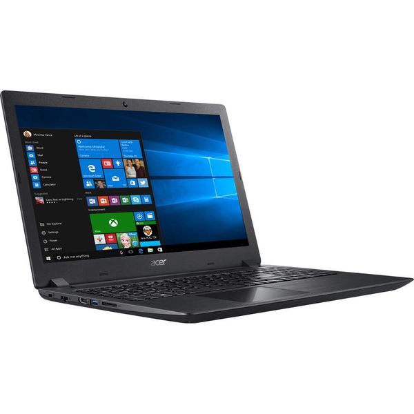 Acer Aspire 3 Intel Core i3-7020U 4GB 2000GB 15.6" FHD Win10 - Black