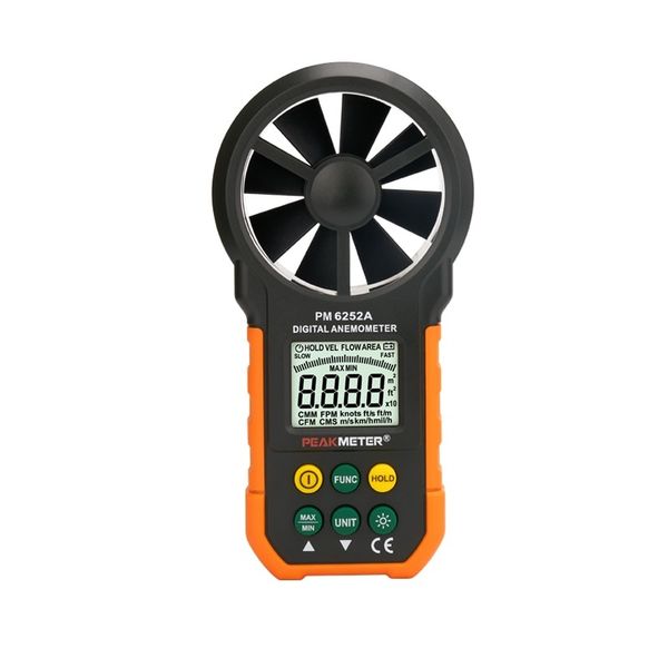 Breezetrack portable digital anemometer - wind speed &amp; air flow meter