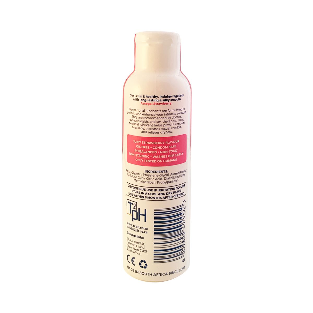 Assegai Strawberry Personal Lubricant 125ml | Shop Today. Get it Tomorrow!  | takealot.com