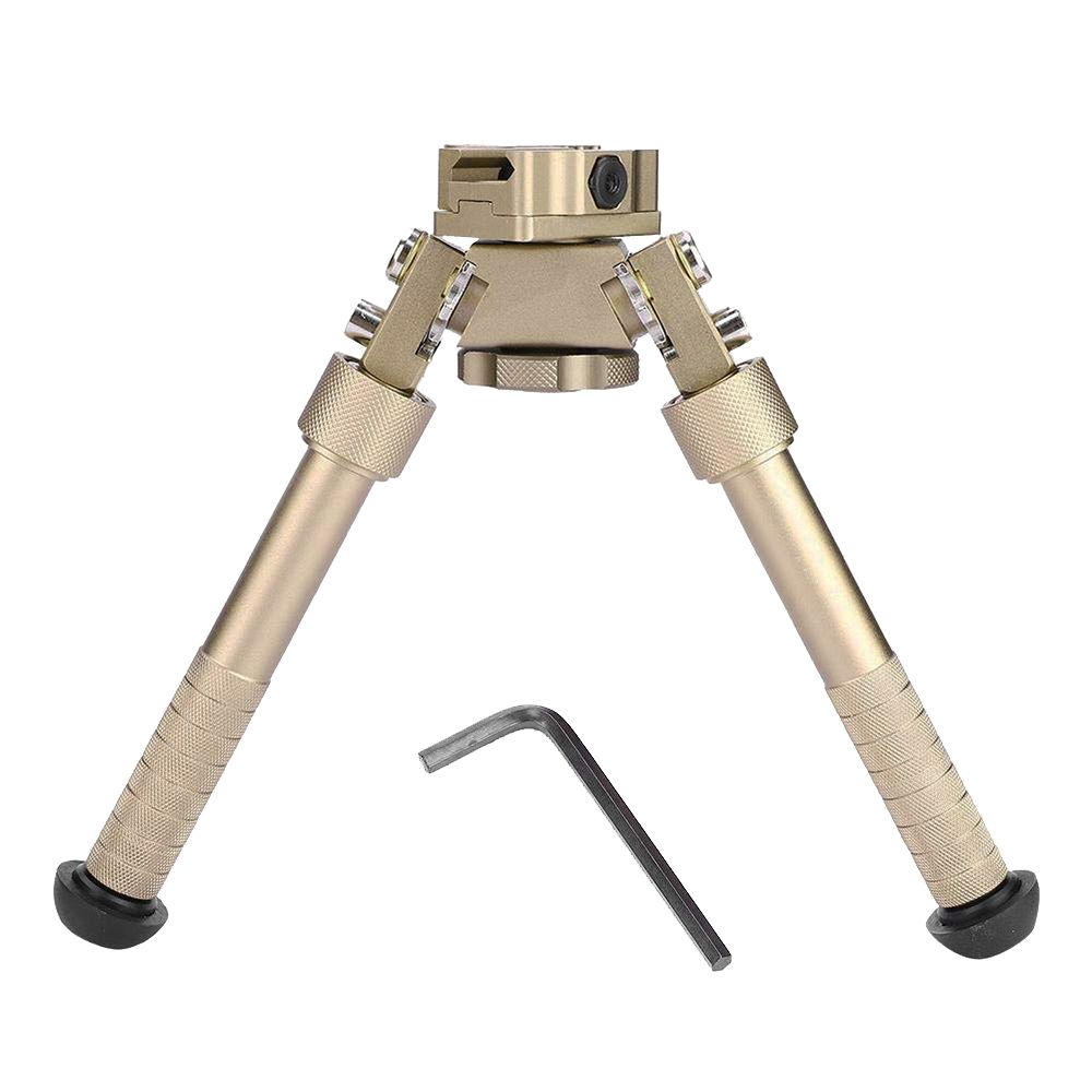 360° Rotatable Adjustable Tactical Rifle Bipod - Gold | Shop Today. Get ...
