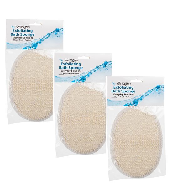 Bath Sponge Exfoliating Glove - Pack of 3