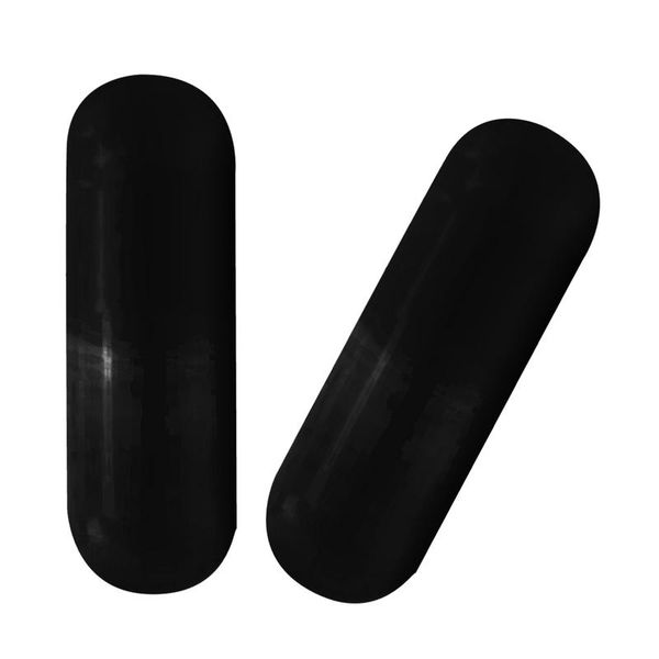 1000 Size 0 Empty Gel Capsules (Black)
