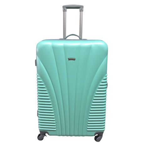 Blue star set of cheap 3 lightweight travel luggage suitcase