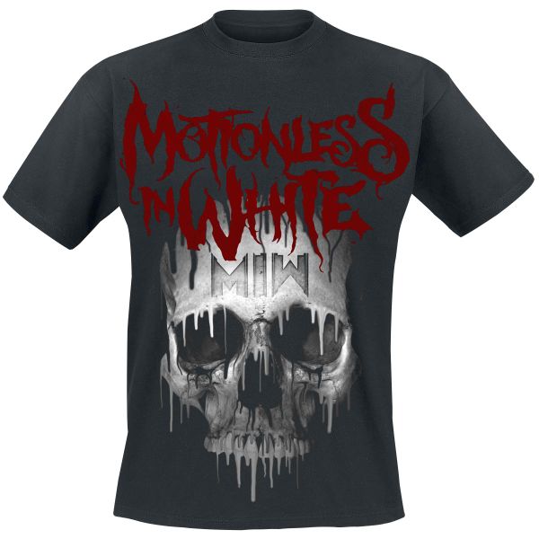 RockTs Montionless In White Skull