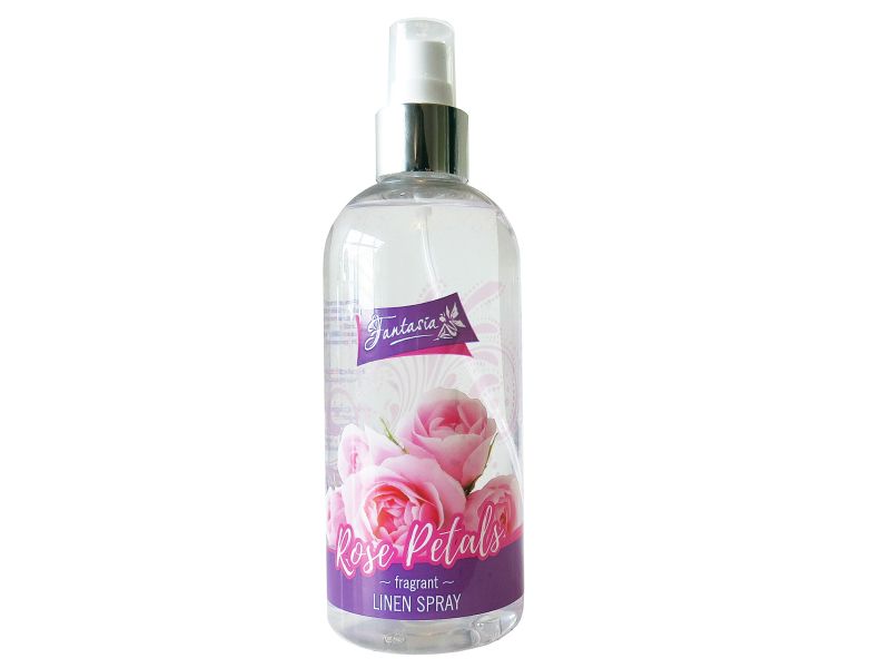 Fantasia Linen Spray Rose Petals 12x300ml