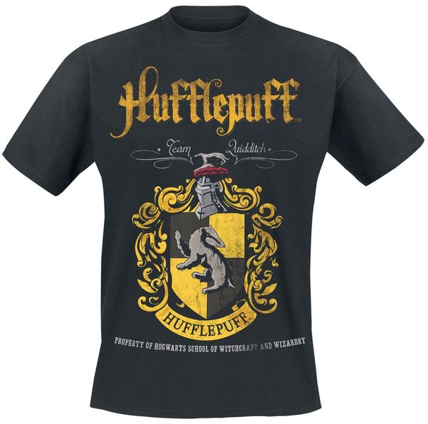 Rock Ts Harry Potter Hufflepuff - Quidditch Shirt