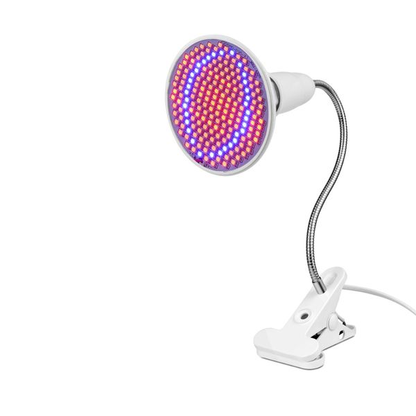 One Head 200 LED Plant Grow Light with Desk Holder Clip