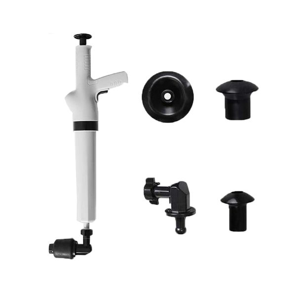 Toilet Plunger Powerful Manual Air Drain Blaster Pressure Pump Cleaner