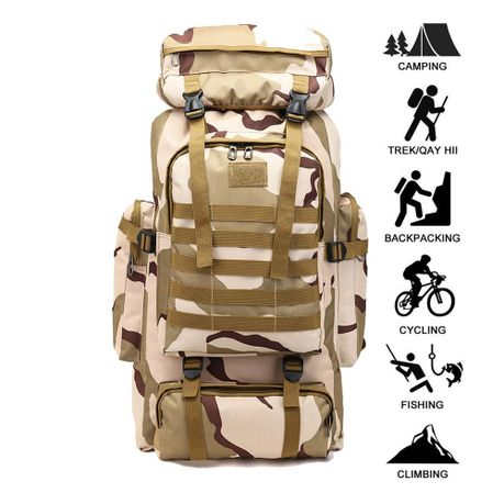 Camo hotsell travel backpack