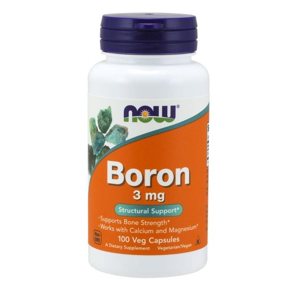 NOW Foods Boron 3mg - 100 Caps