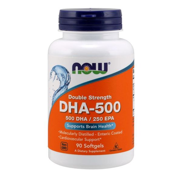 NOW Foods DHA 500 - 90 Gels