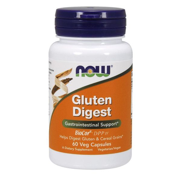 NOW Foods Gluten Digest - 60 Caps