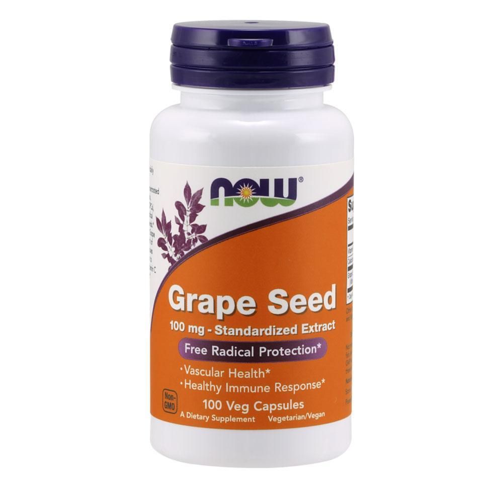 NOW Foods Grape Seed Extract 100mg 100 Caps Shop Today Get It   57556269 1 Zoom 