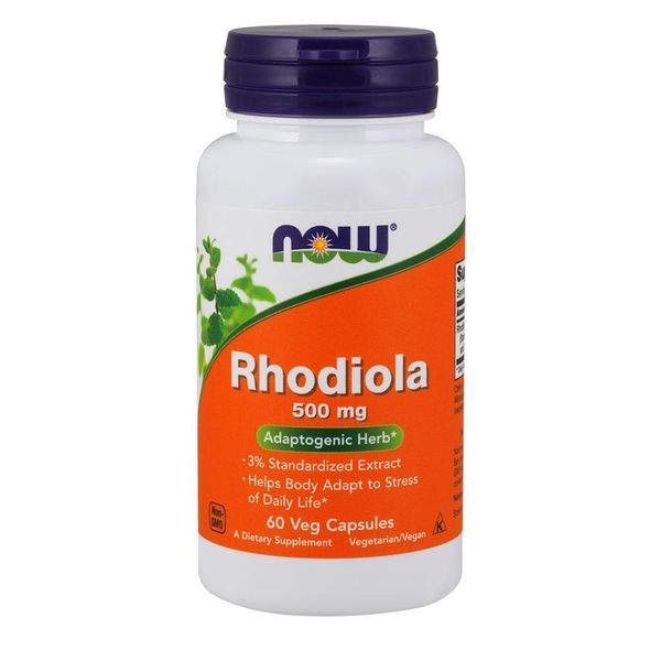 NOW Foods Rhodiola 500mg - 60 Caps