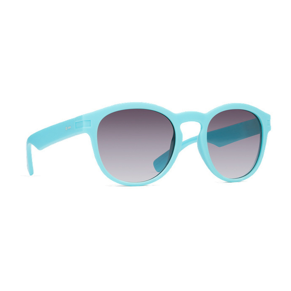 Dot Dash Gogo - Mint Satin / Grey Gradient