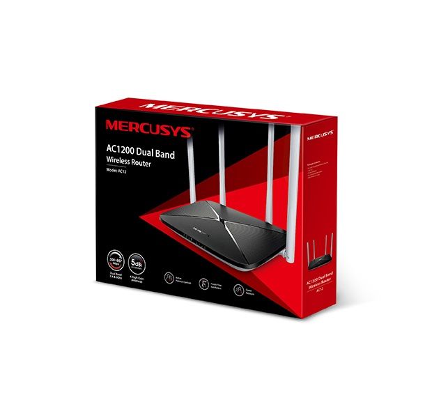 Mercusys AC12 AC1200 Dual Band Wireless Router