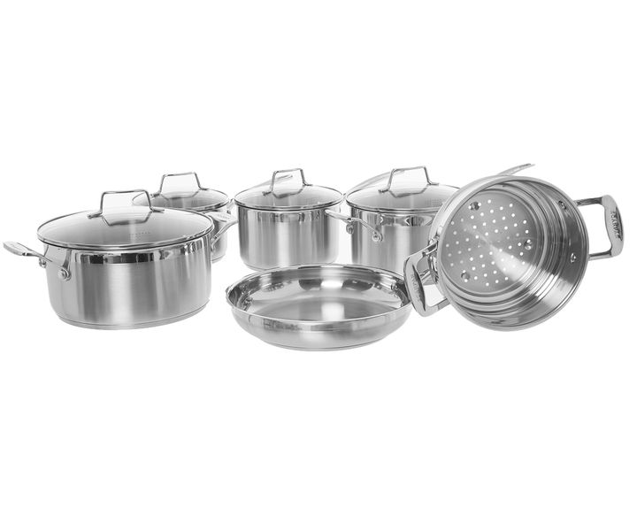 Scanpan - 6-Piece Stainless Steel Cookware Set Induction &amp; Oven Safe