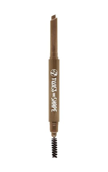 W7 Twist N Shape Double Ended Eyebrow Pencil - Dk Brown