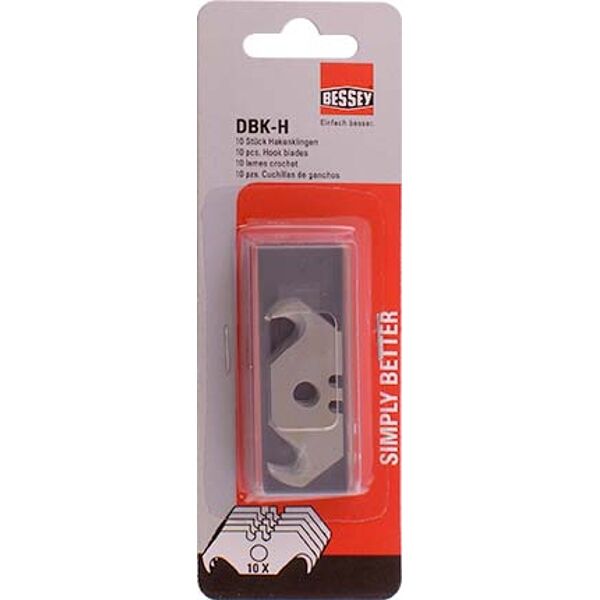 Bessey Hook Blades For Bs Dbkph Foldinf &amp; Utility Knife 10Piece