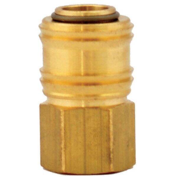 Gav Quick Coupler Brass 1/4"F