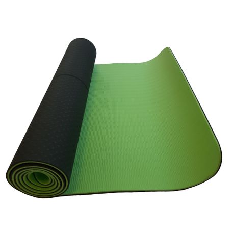 premium 6mm Eco TPE yoga matt and strap - Army Green&Green Tumaz, South  Africa